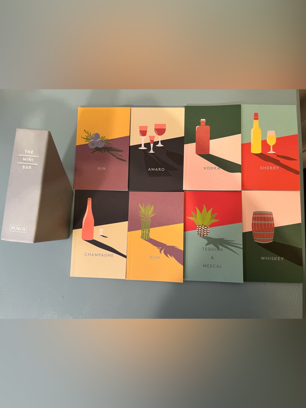 The Mini Bar Cocktail Recipe Booklet Set - Multicolor - Picture 3 of 4